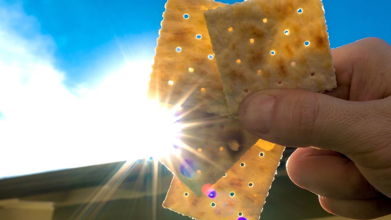How to View the Solar Eclipse with a Saltine Cracker!