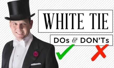 White Tie DO’s & DON’Ts – Tailcoat & Full Fig Dress Code Guide