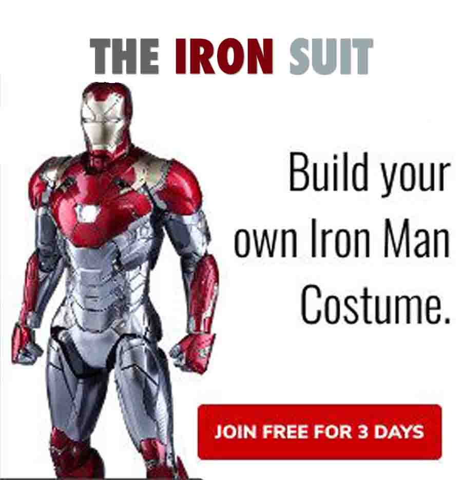 FUN-The Iron Suit-Halo Costume-1-FULL